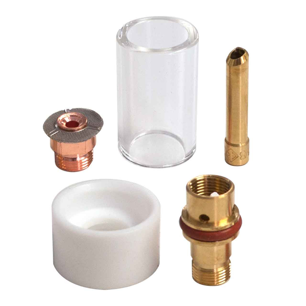 CK WORLDWIDE D4GS418-P Gas Saver Kit, 1/8", Glass Cup, 4 Series